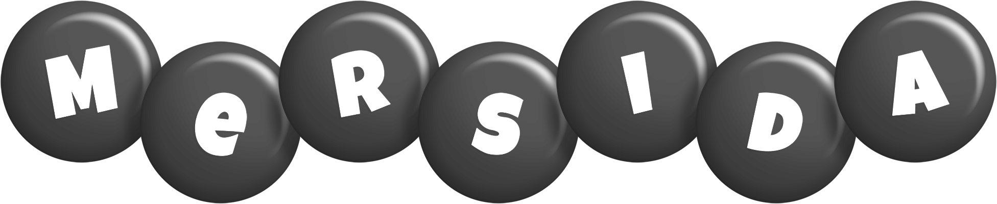 Mersida candy-black logo
