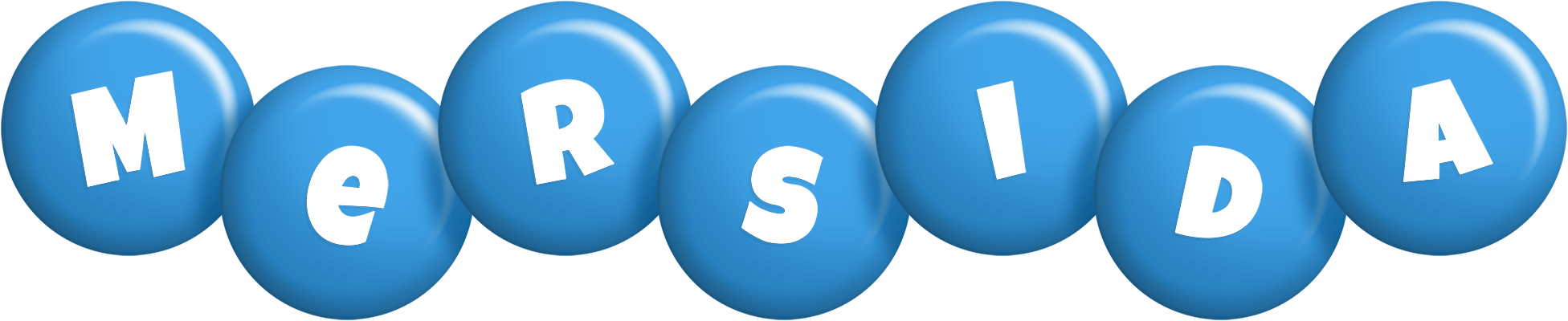 Mersida candy-blue logo