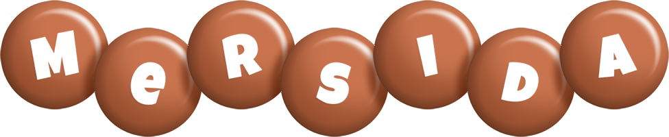 Mersida candy-brown logo
