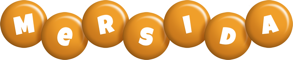 Mersida candy-orange logo