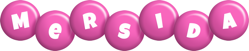 Mersida candy-pink logo