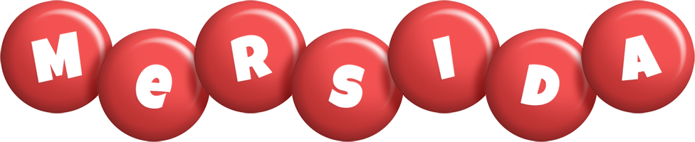 Mersida candy-red logo