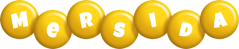 Mersida candy-yellow logo