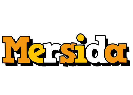Mersida cartoon logo