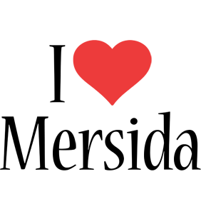 Mersida i-love logo