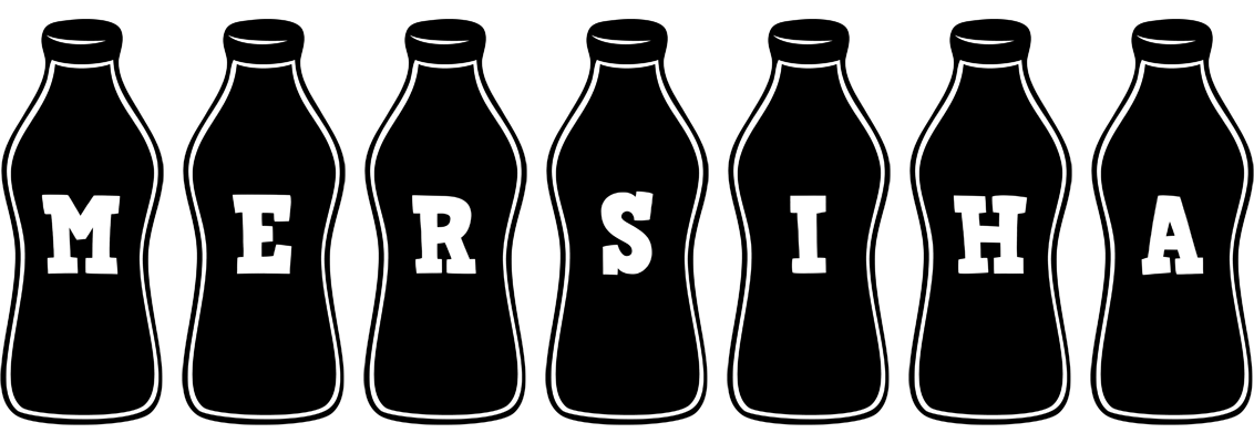 Mersiha bottle logo