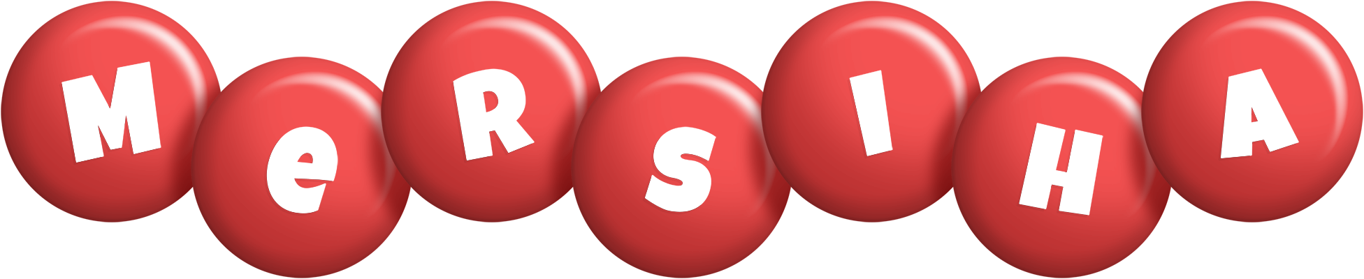 Mersiha candy-red logo