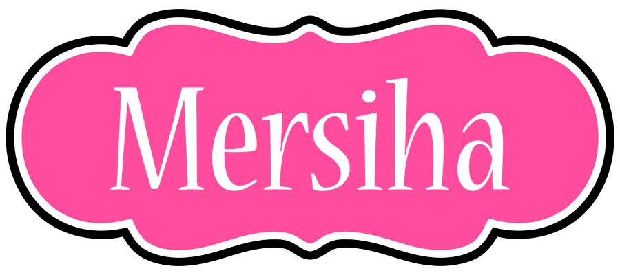 Mersiha invitation logo
