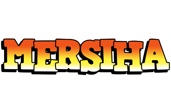Mersiha sunset logo