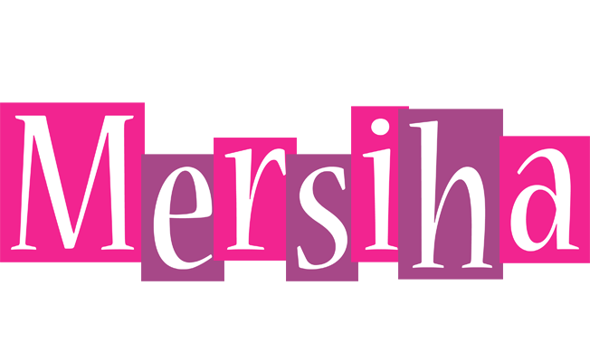 Mersiha whine logo