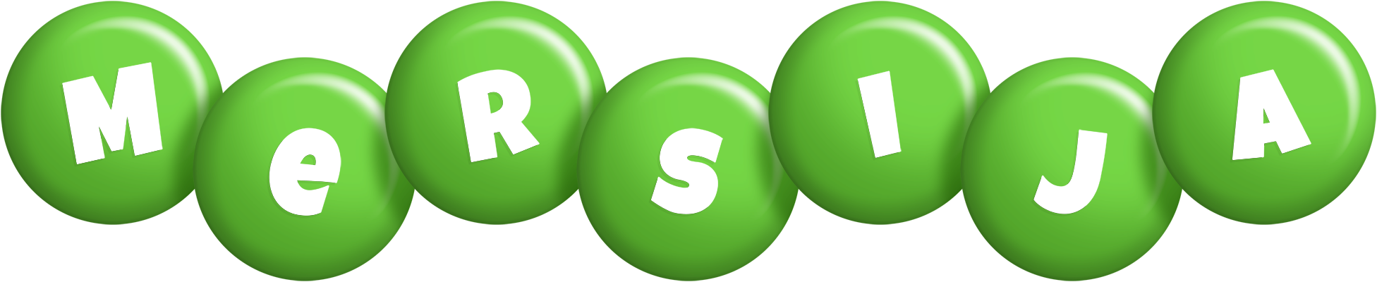 Mersija candy-green logo