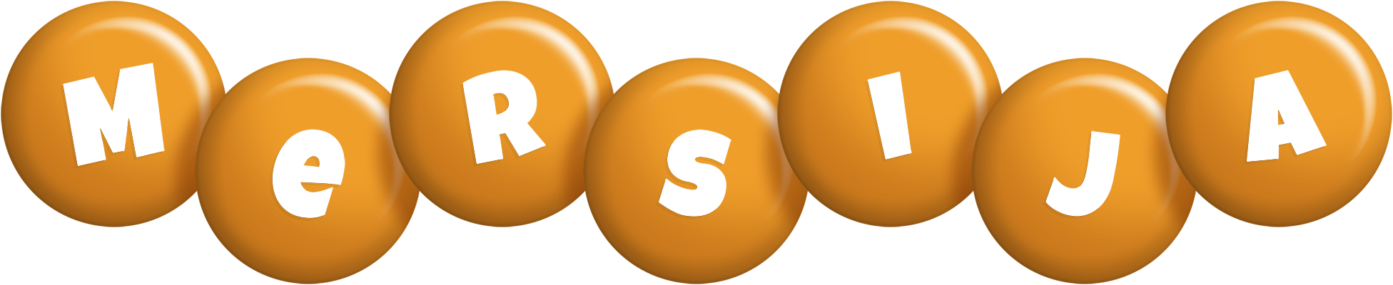 Mersija candy-orange logo
