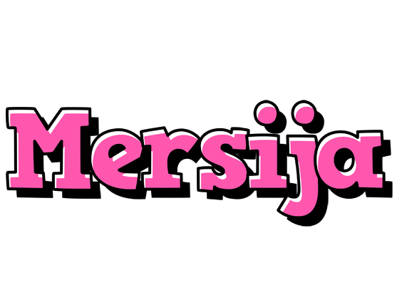 Mersija girlish logo