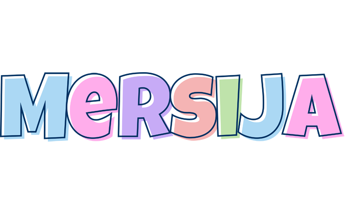 Mersija pastel logo
