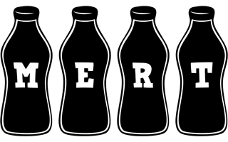 Mert bottle logo