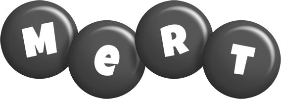 Mert candy-black logo