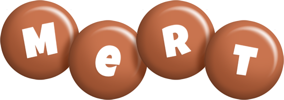 Mert candy-brown logo