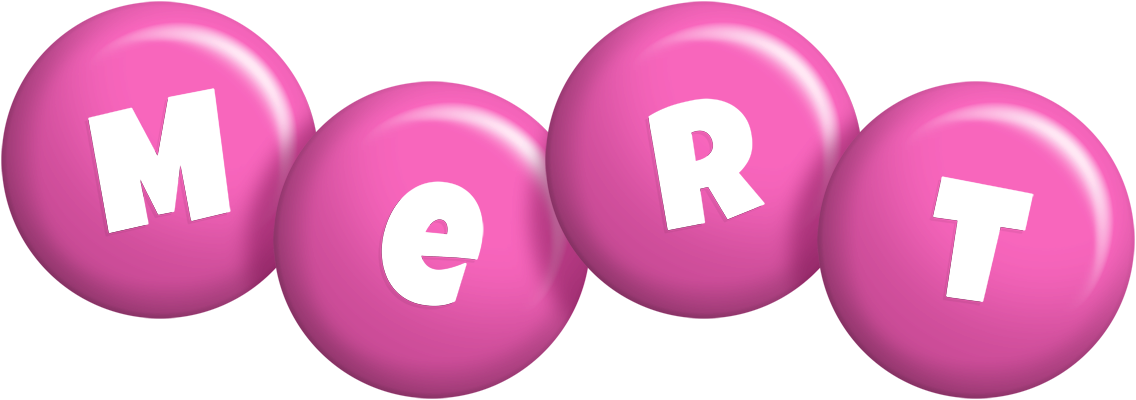 Mert candy-pink logo