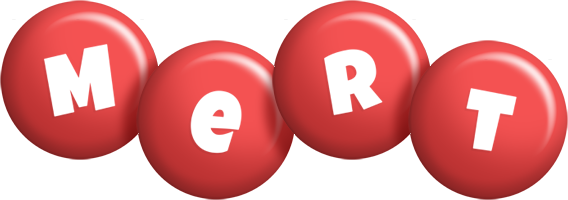 Mert candy-red logo