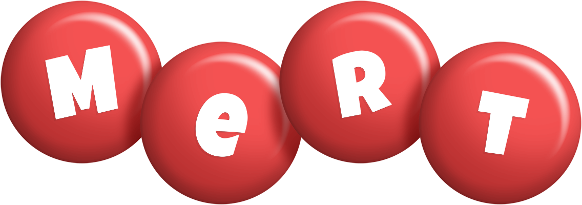 Mert candy-red logo