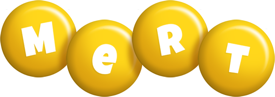 Mert candy-yellow logo