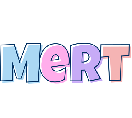 Mert pastel logo