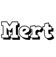 Mert snowing logo