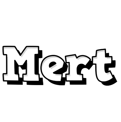 Mert snowing logo