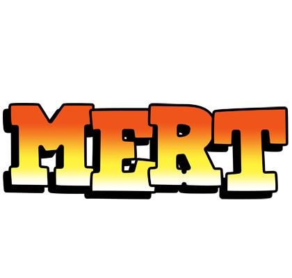 Mert sunset logo