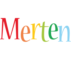 Merten birthday logo
