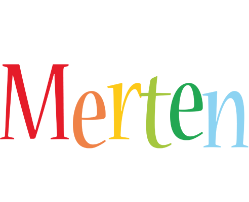 Merten birthday logo