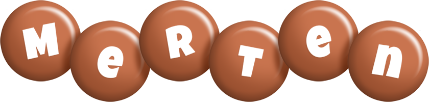 Merten candy-brown logo