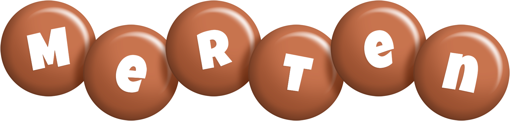 Merten candy-brown logo