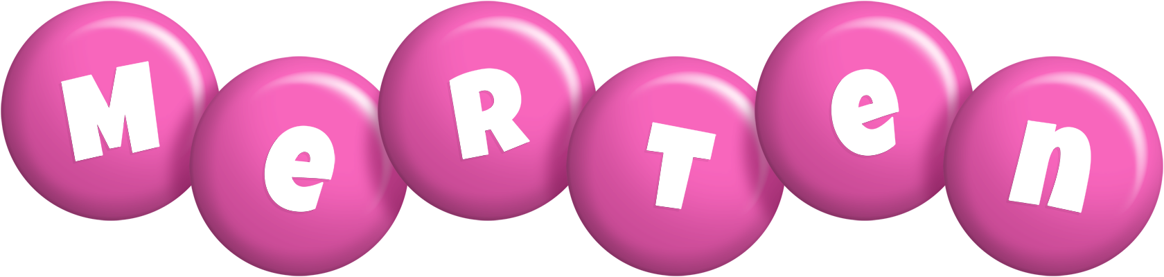 Merten candy-pink logo