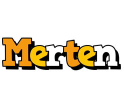 Merten cartoon logo
