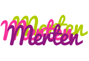 Merten flowers logo
