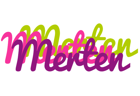 Merten flowers logo