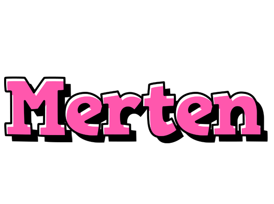 Merten girlish logo