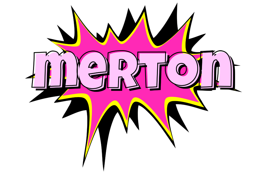 Merton badabing logo