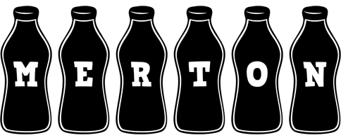 Merton bottle logo