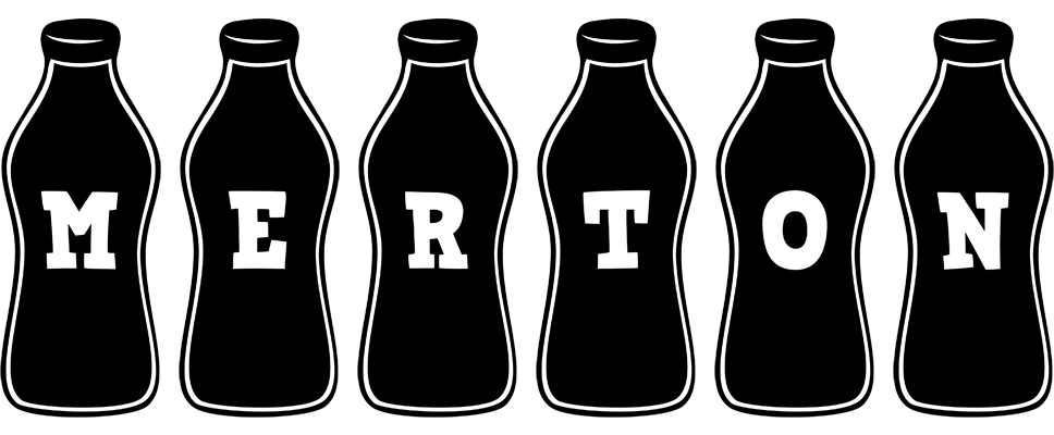 Merton bottle logo