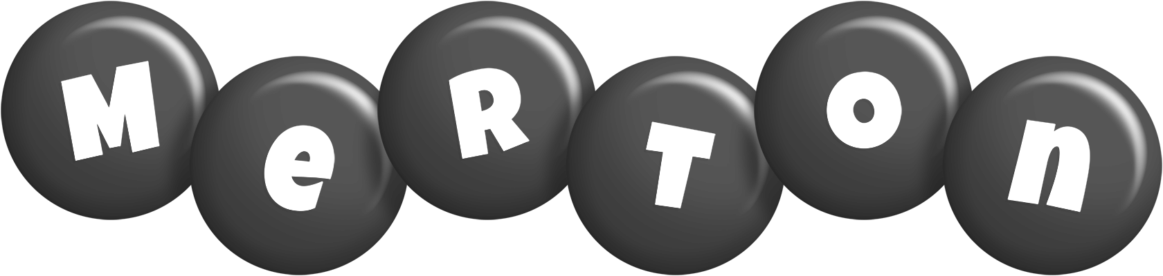 Merton candy-black logo