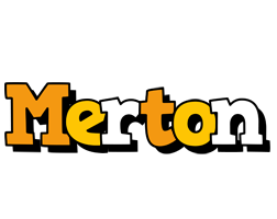 Merton cartoon logo