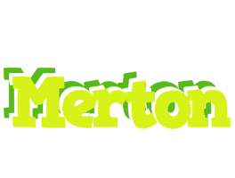 Merton citrus logo