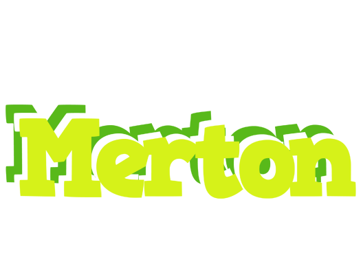 Merton citrus logo