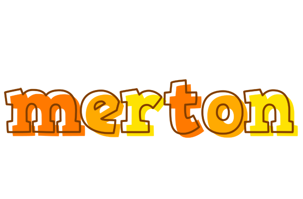 Merton desert logo