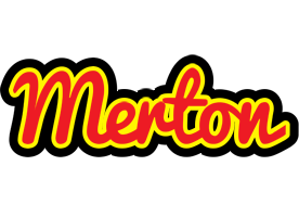 Merton fireman logo