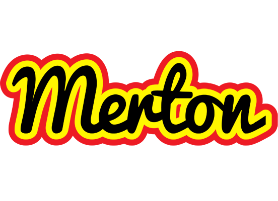 Merton flaming logo