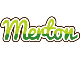 Merton golfing logo