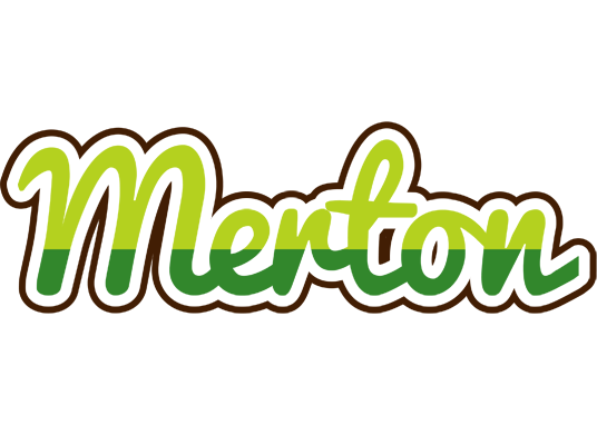 Merton golfing logo
